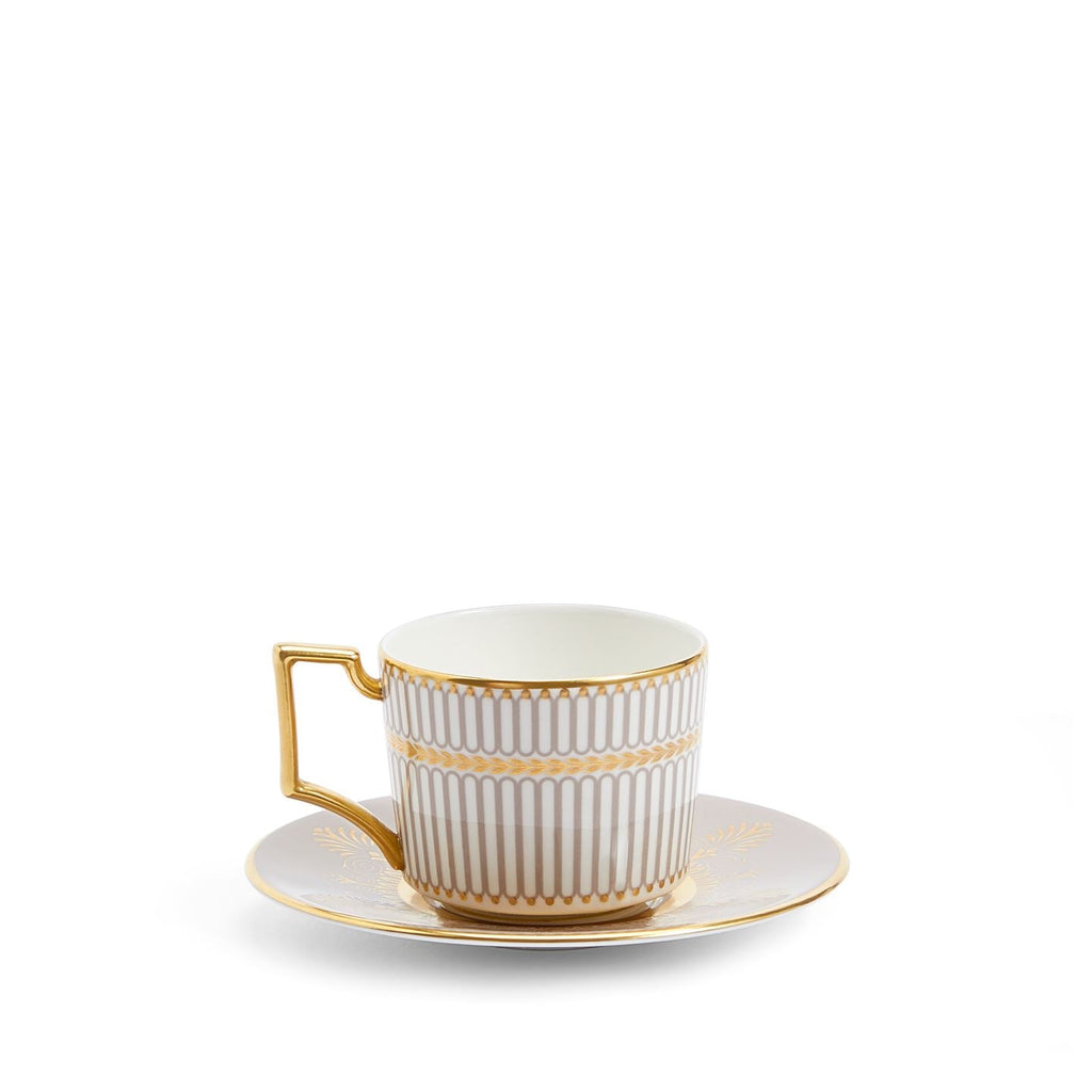 Anthemion Grey Espresso Cup & Saucer