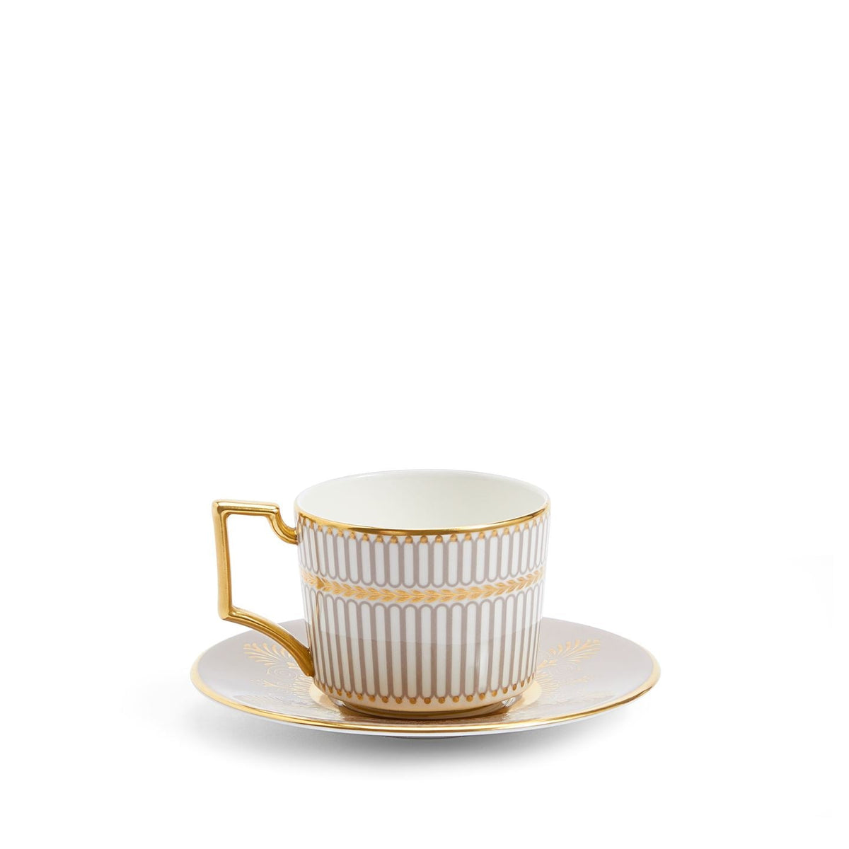 Anthemion Grey Espresso Cup & Saucer