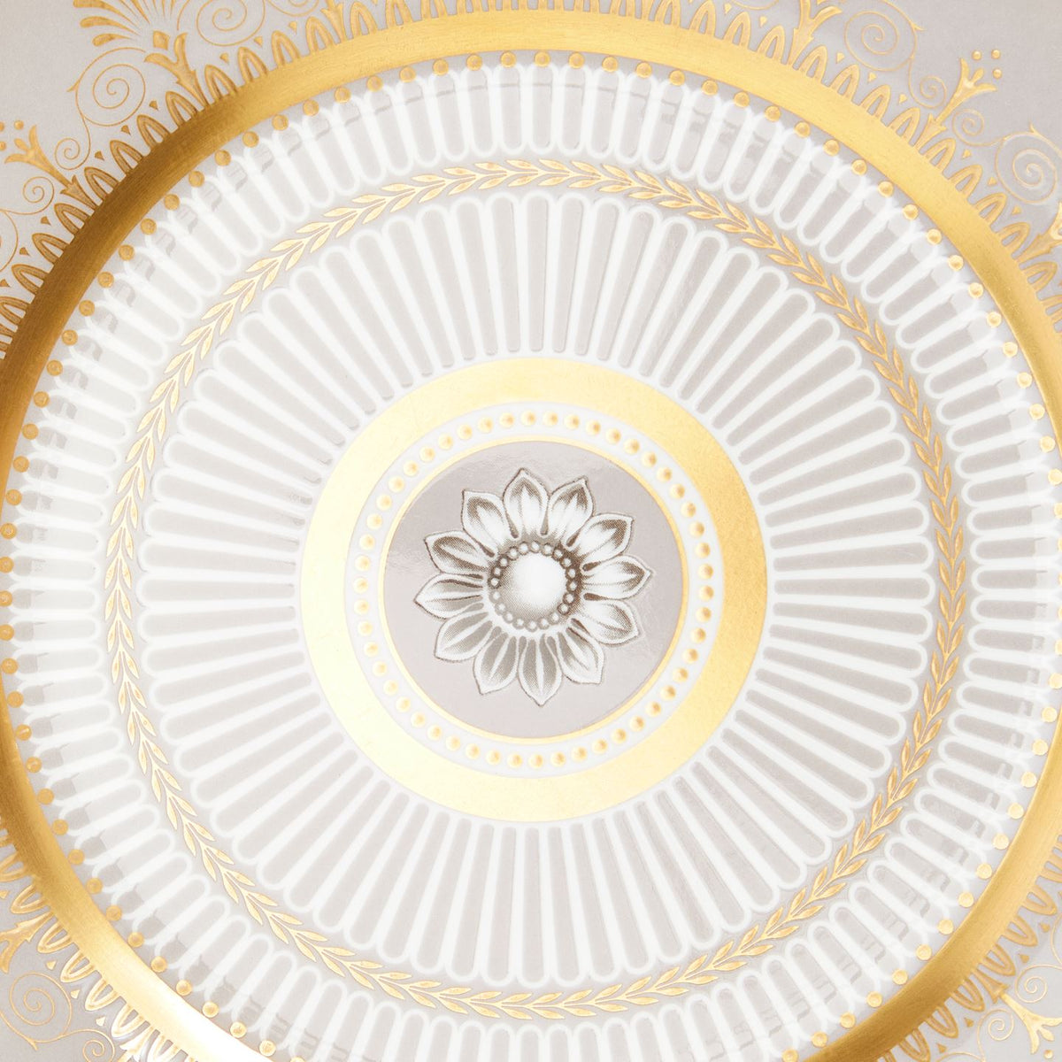 Anthemion Grey Salad Plate