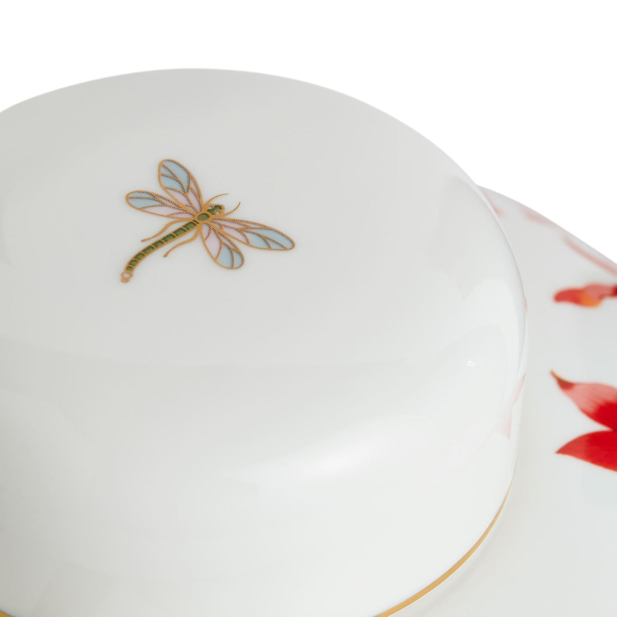 Hummingbird Large Lidded Vase