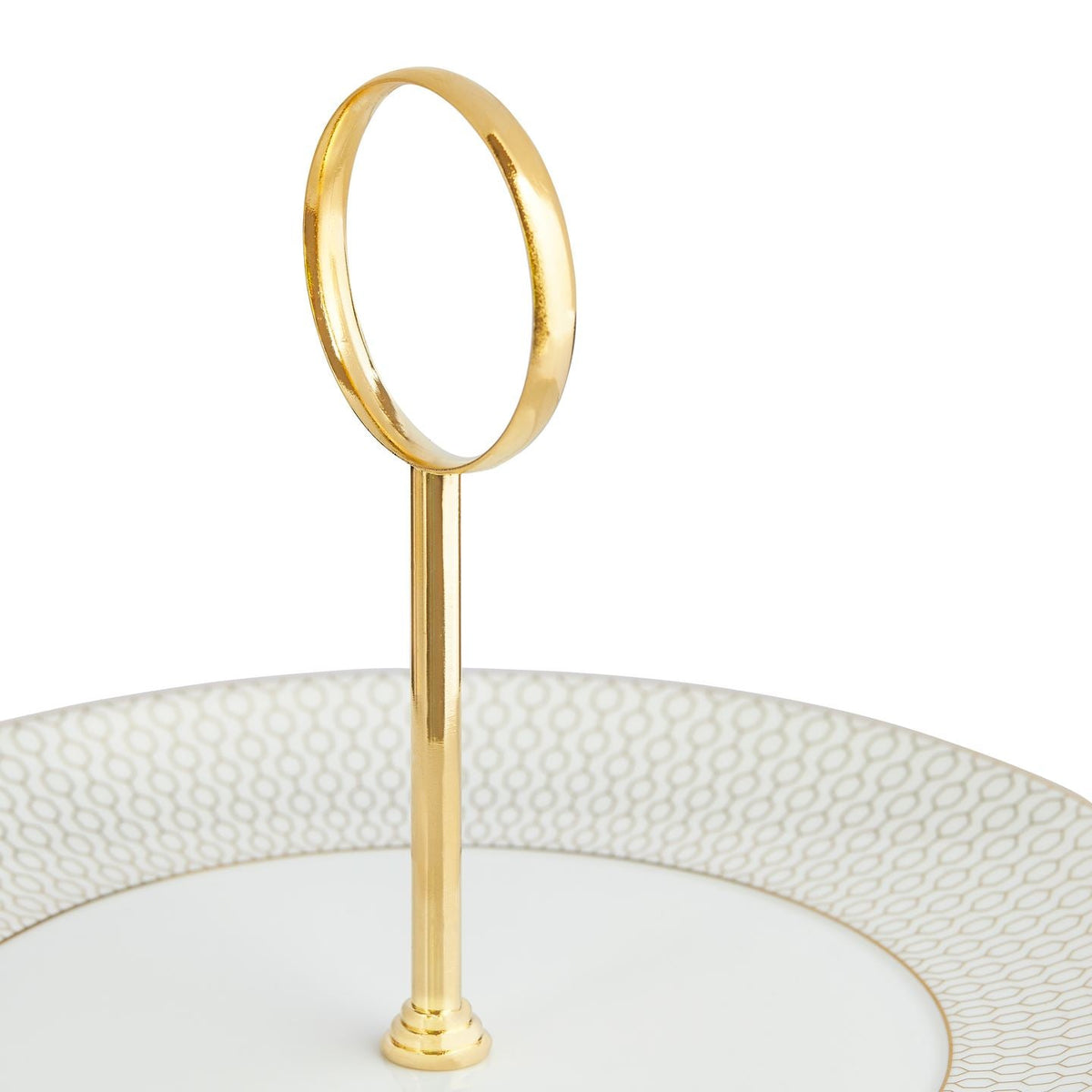 Gio Gold 2 Tier Cake Stand