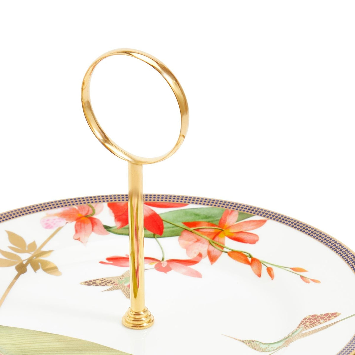 Hummingbird 2 Tier Cake Stand