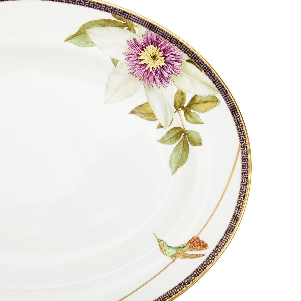 Hummingbird Oval Platter