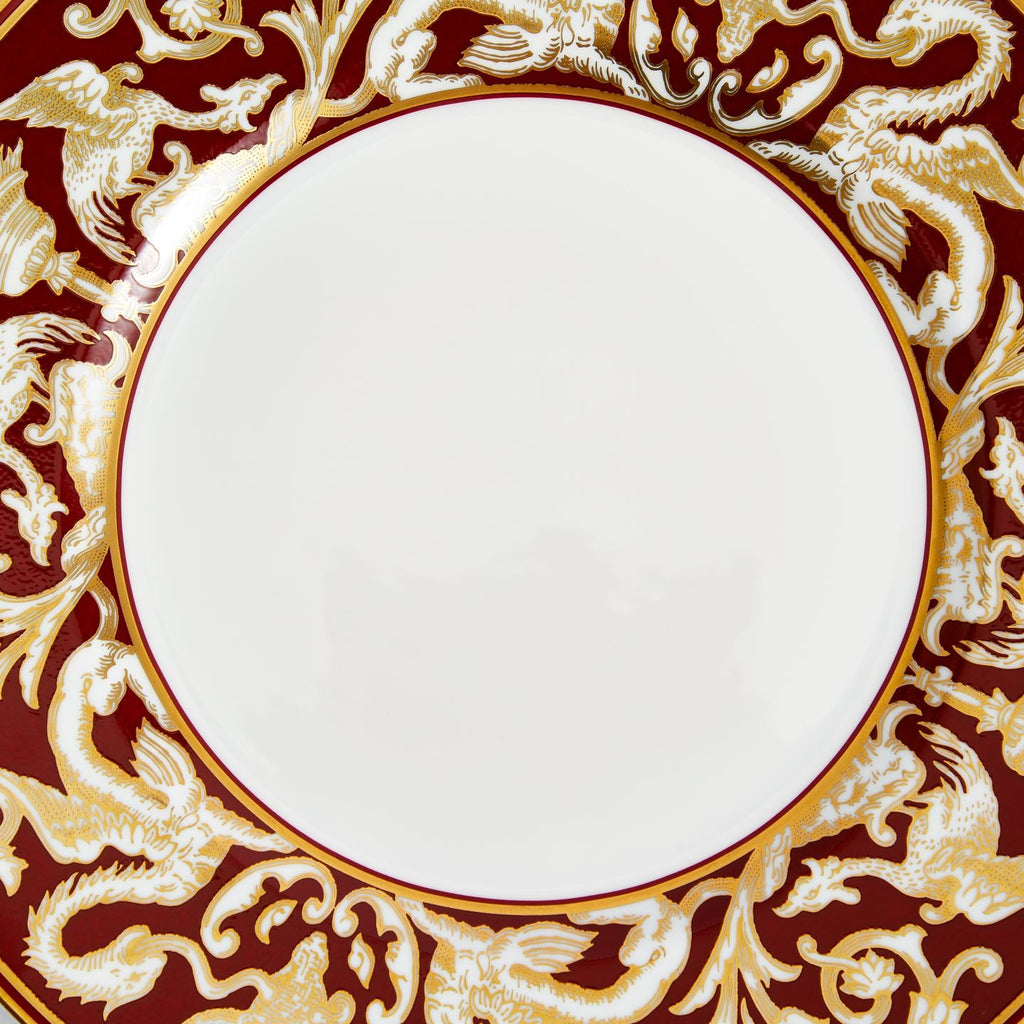 Renaissance Red Plate Florentine Accent
