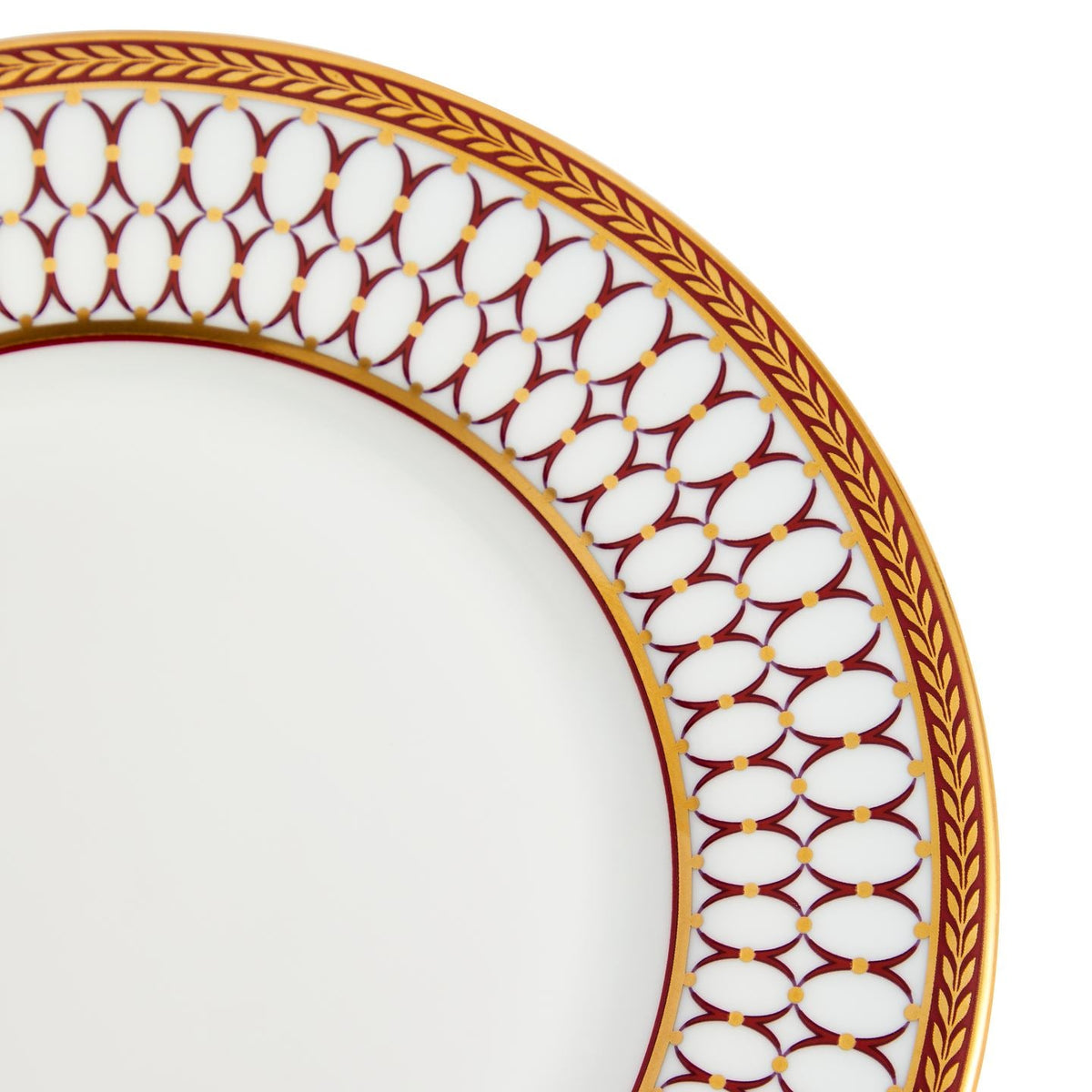 Renaissance Red Medium Side Plate