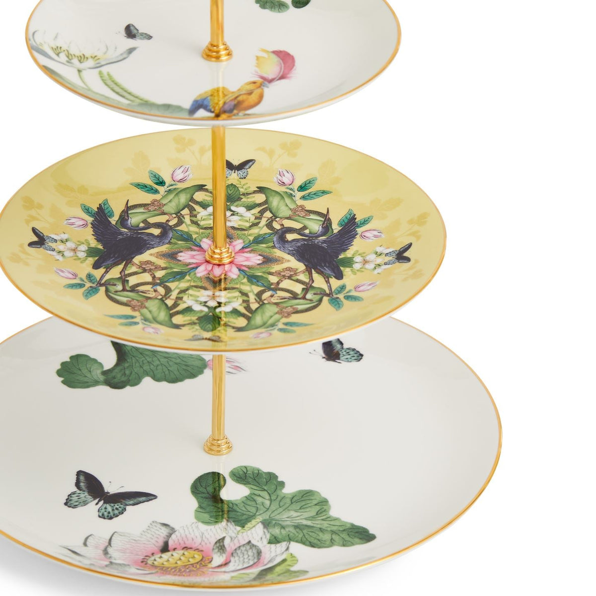 Waterlily 3 Tier Cake Stand