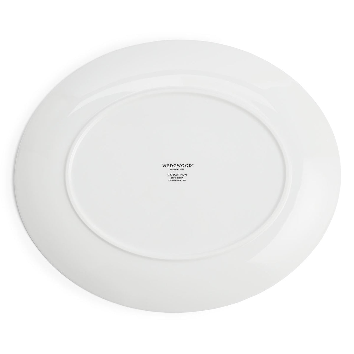 Gio Platinum Oval Platter
