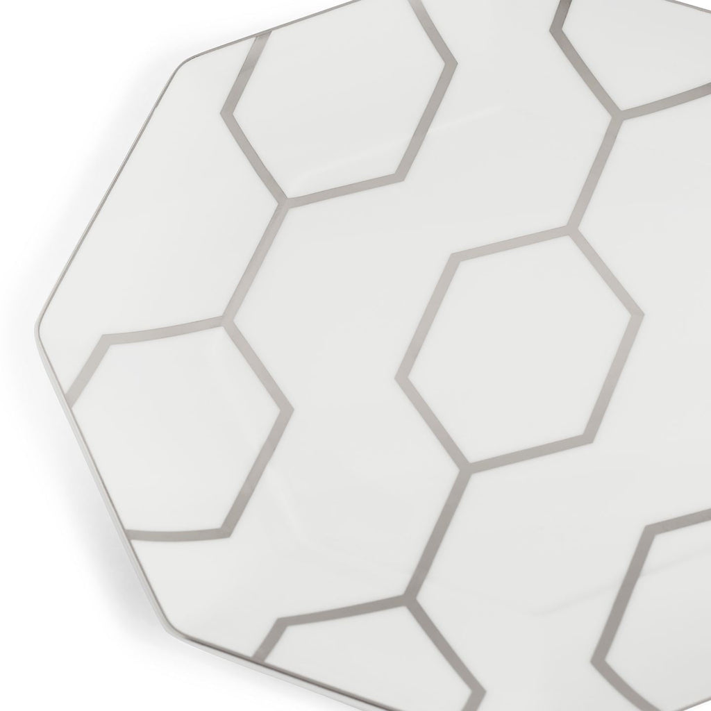 Gio Platinum Octagonal Side Plate