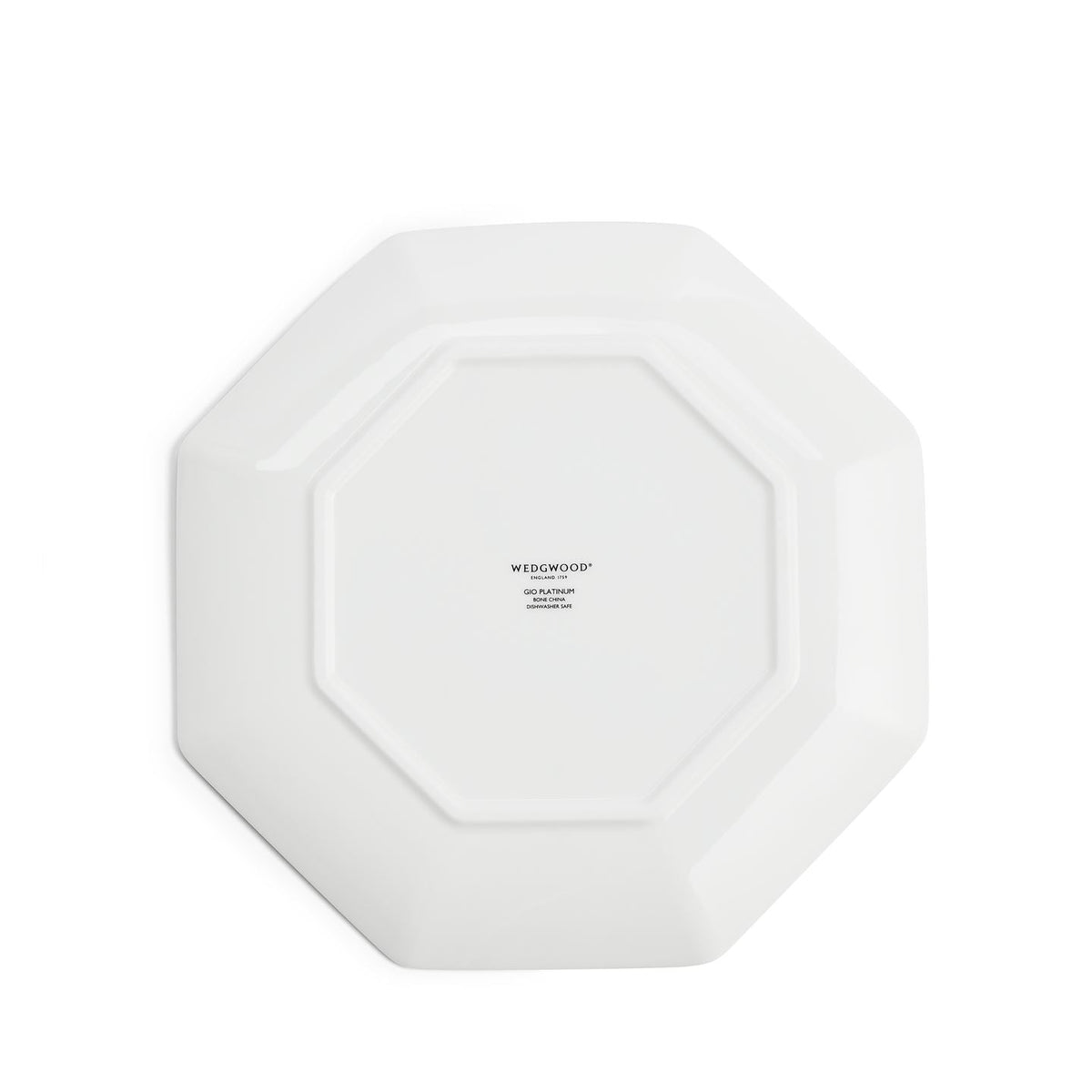 Gio Platinum Octagonal Side Plate