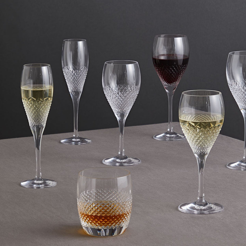 Vera Wang Diamond Mosaic Wine, Set of 2
