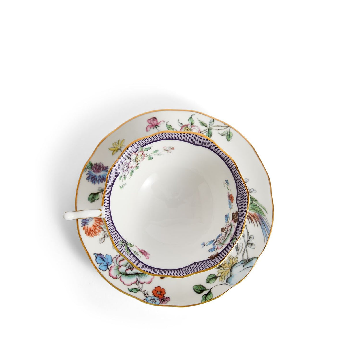 Fortune Teacup & Saucer Set Of 2