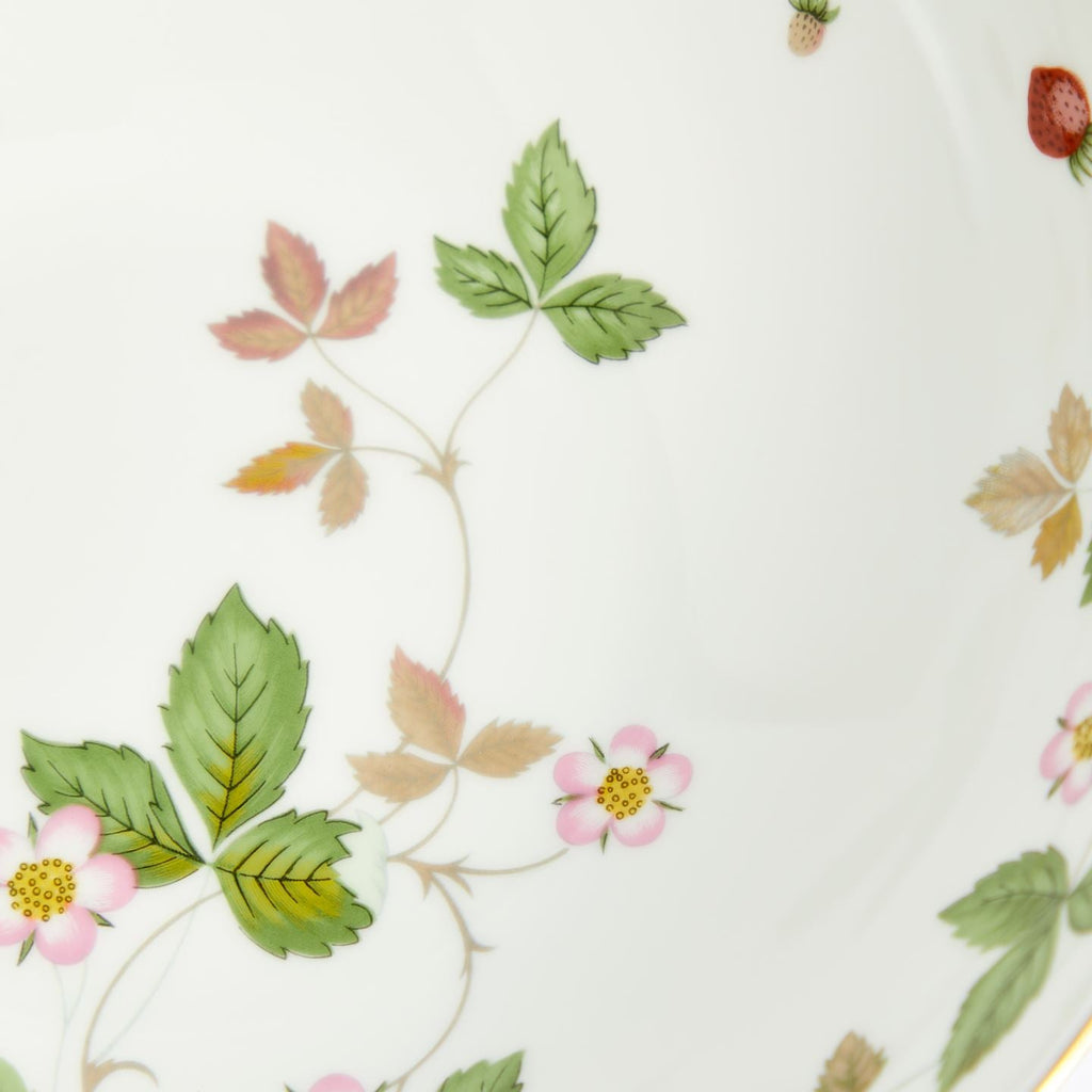 Wild Strawberry Gold Cereal Bowl Large