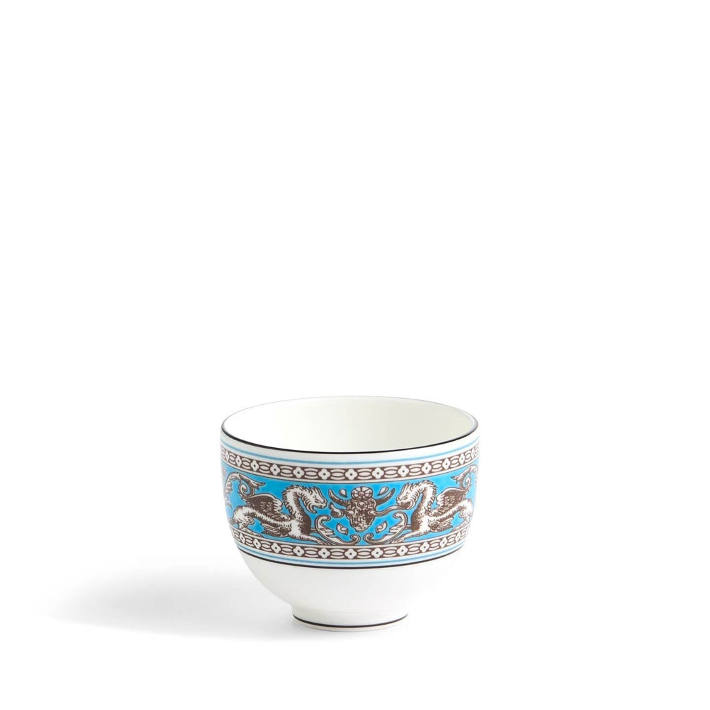 Florentine Turquoise Teaware Asian, 6 Pieces