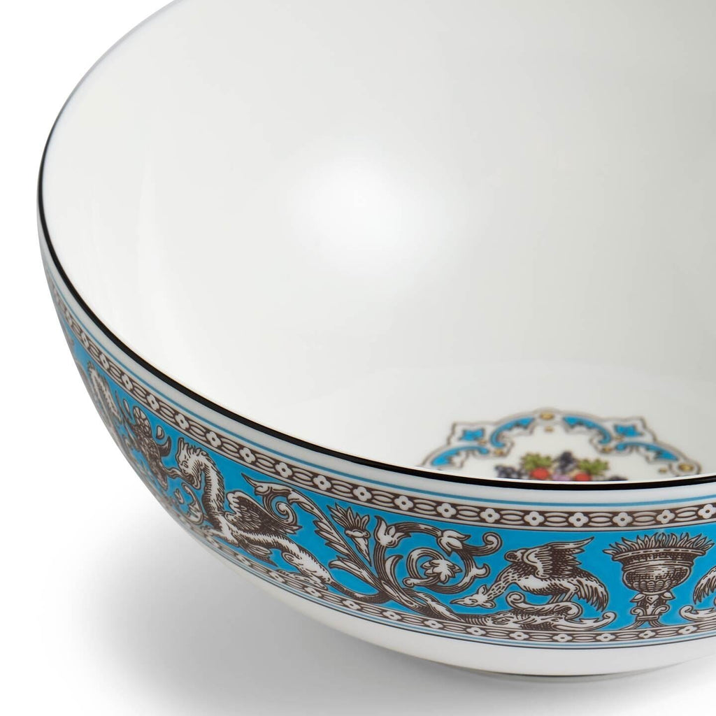Florentine Turquoise Soup/Noodle Bowl