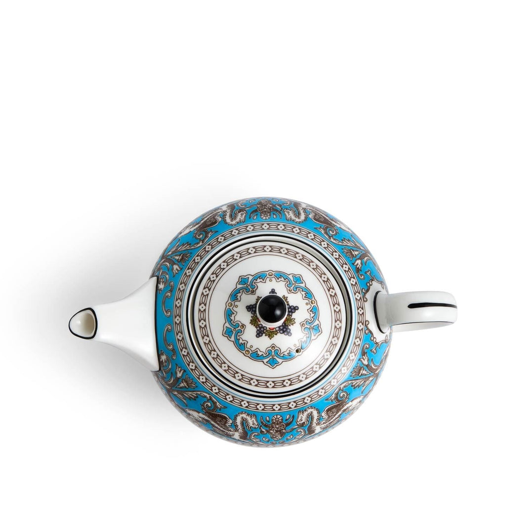 Florentine Turquoise Teapot Small