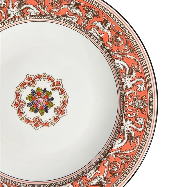 Florentine Salmon Rim Soup Bowl