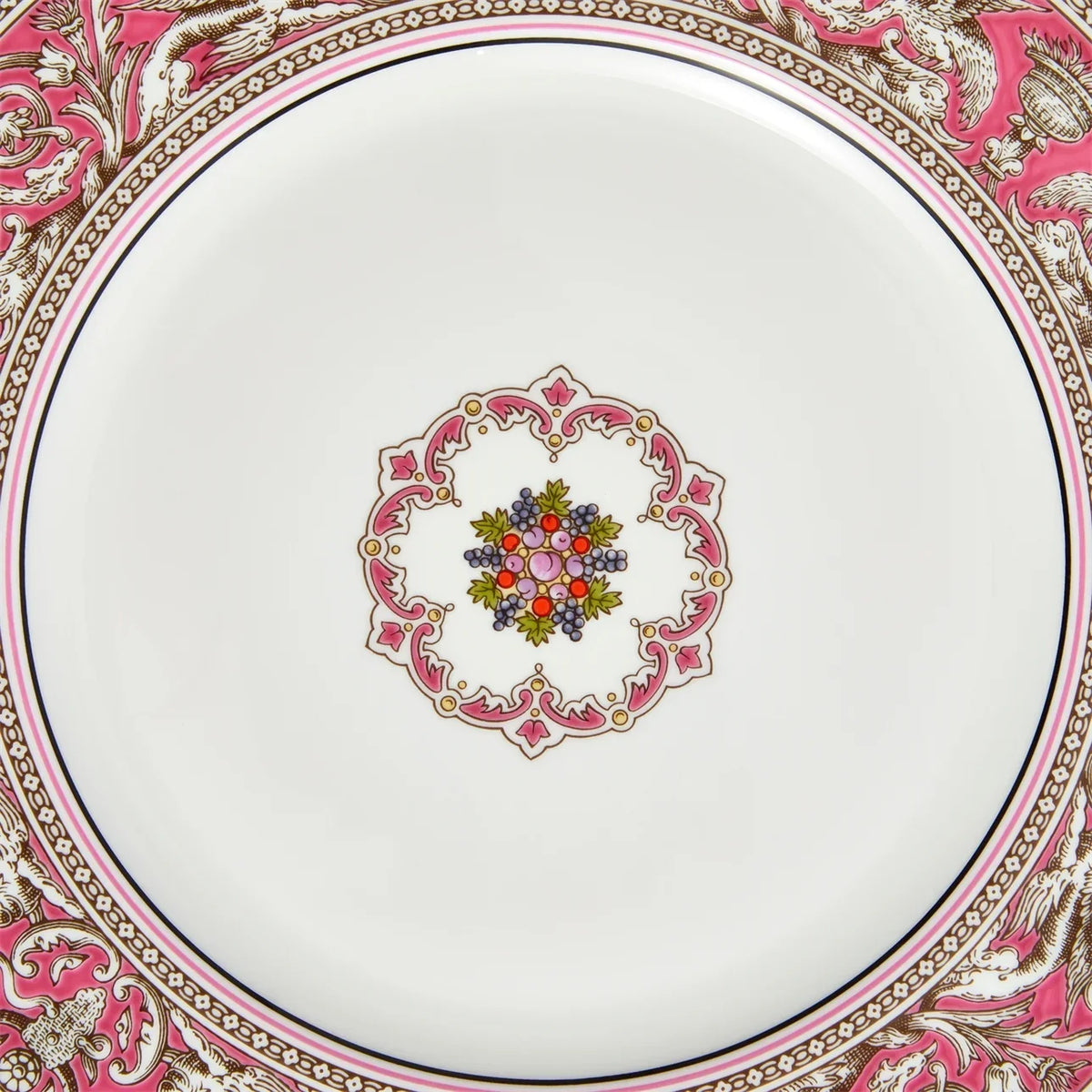 Florentine Fuchsia Dinner Plate
