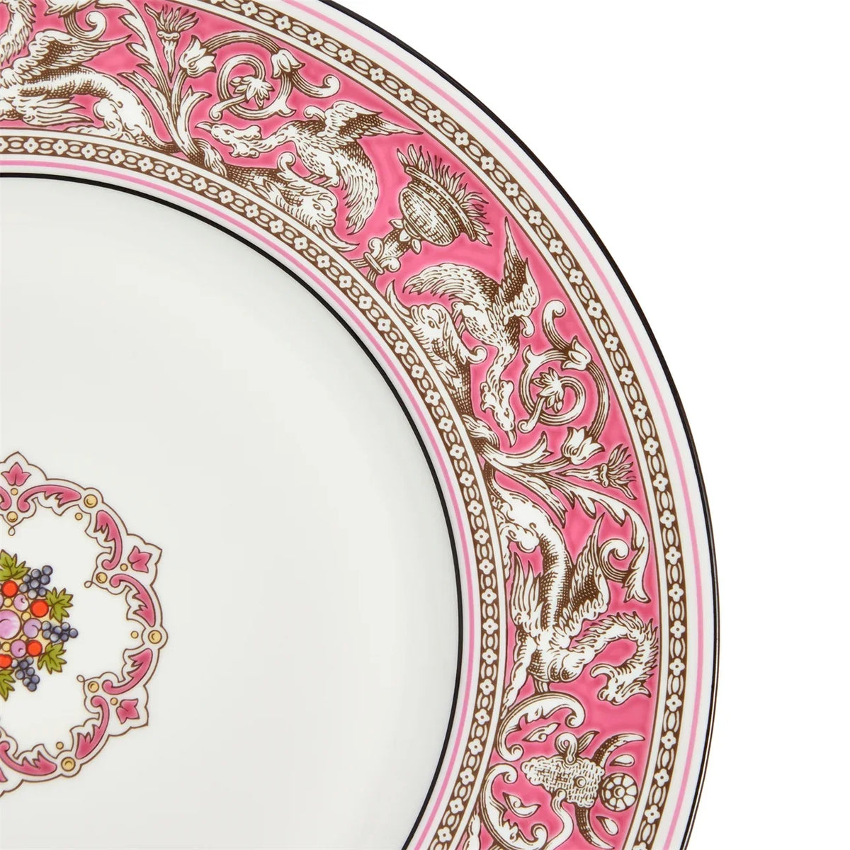 Florentine Fuchsia Dinner Plate