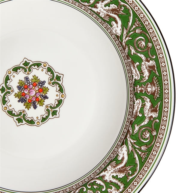 Florentine Verde Rim Soup Bowl