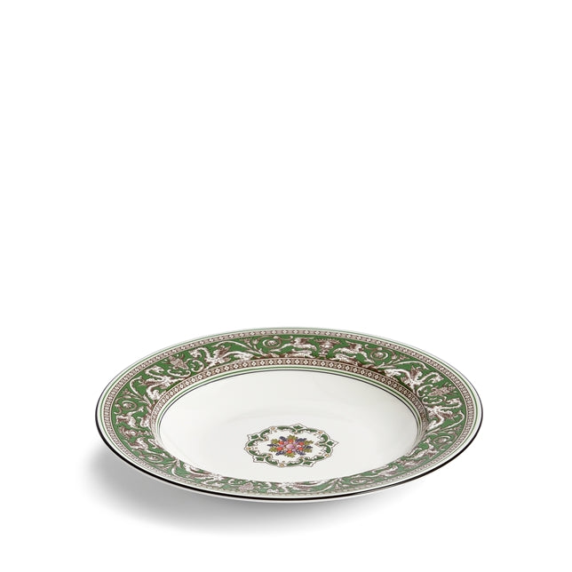 Florentine Verde Rim Soup Bowl
