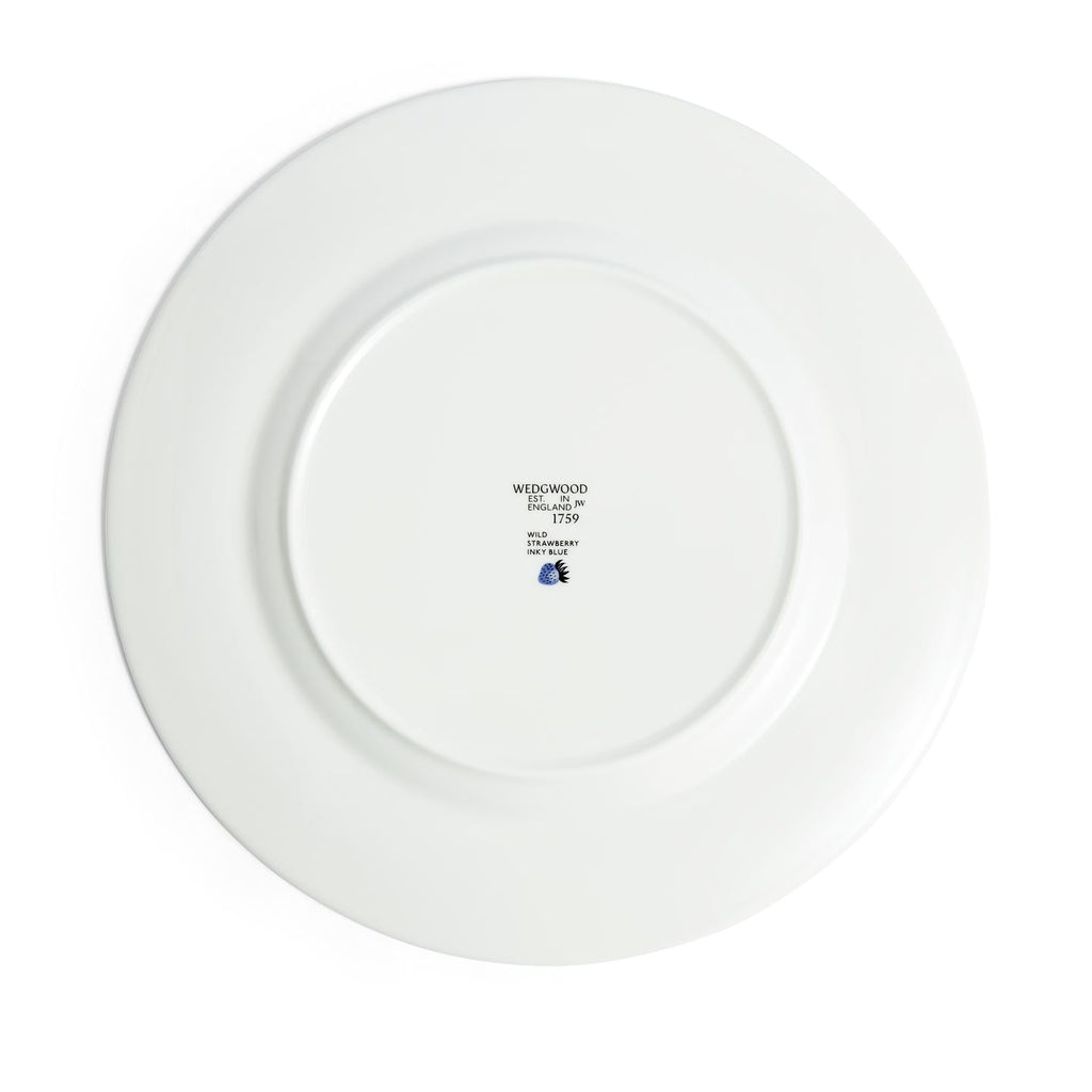 Wild Strawberry Inky Blue Dinner Plate
