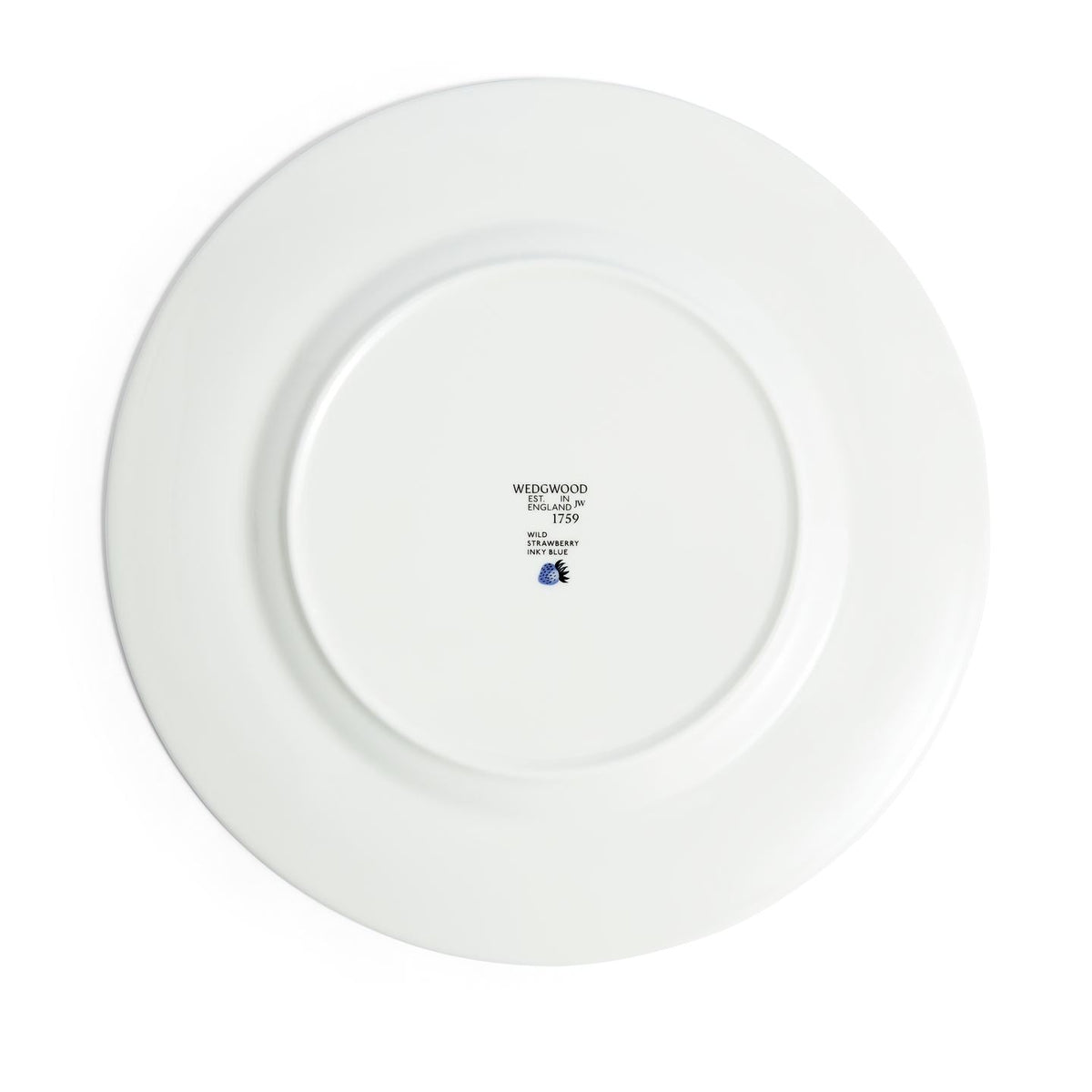 Wild Strawberry Inky Blue Dinner Plate