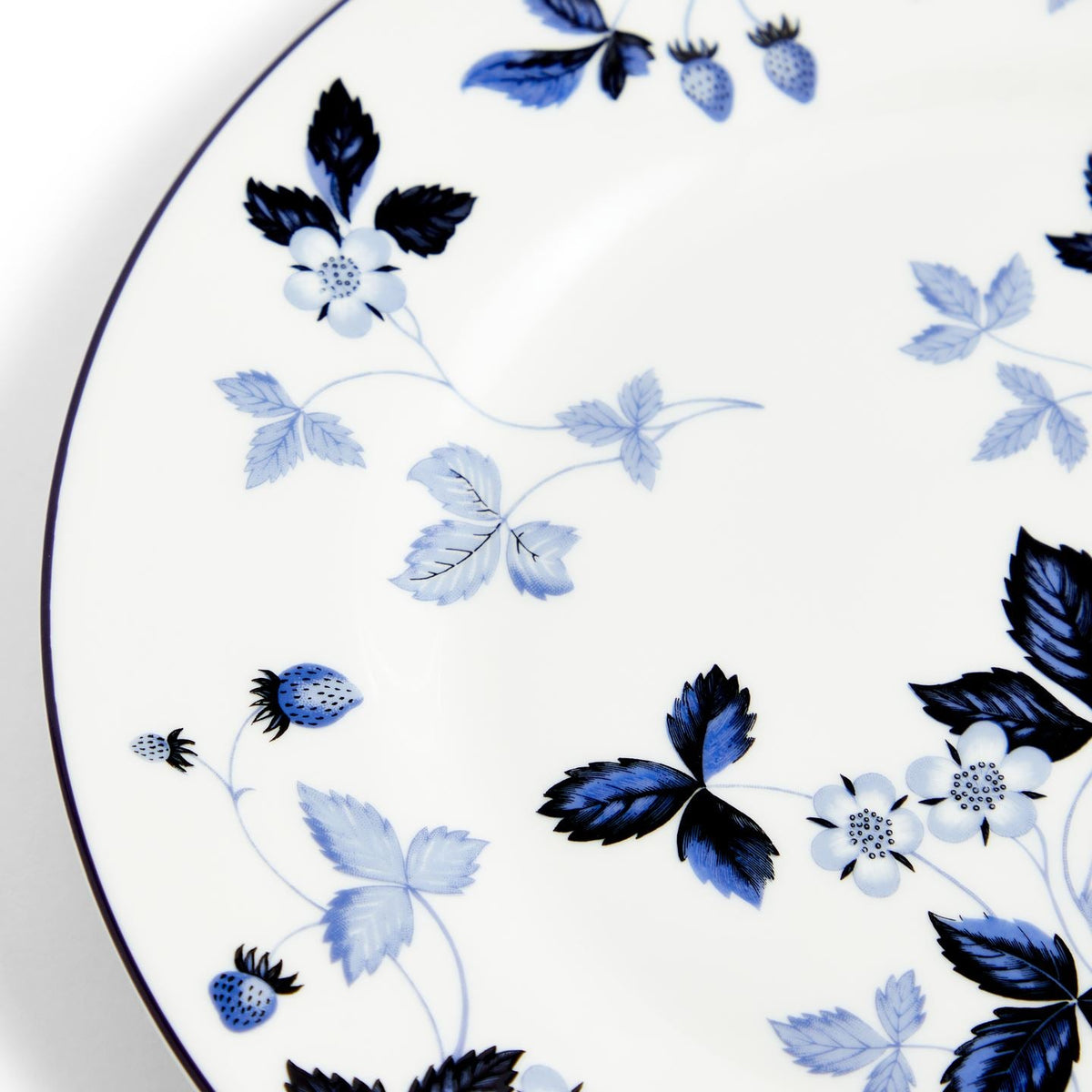 Wild Strawberry Inky Blue Salad Plate