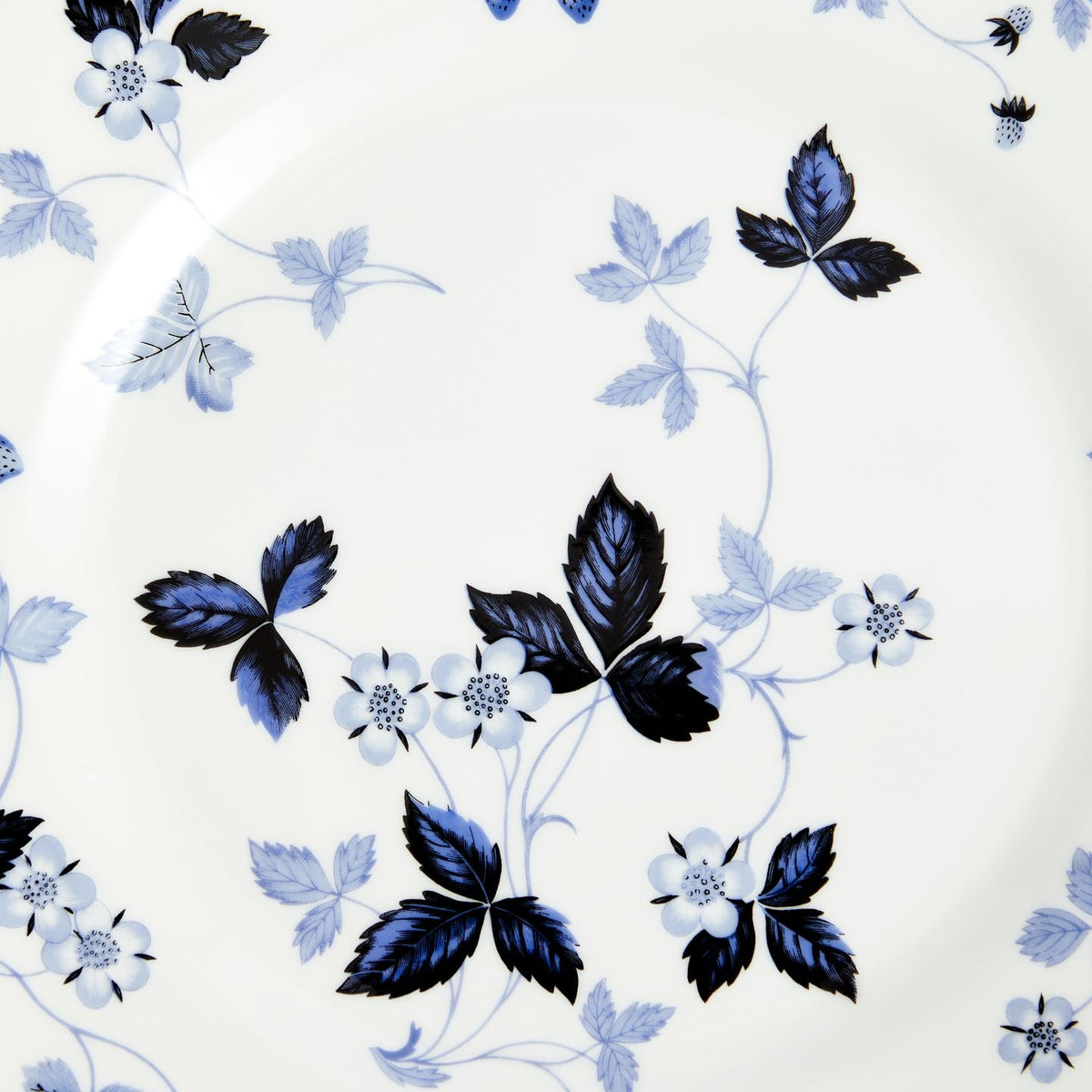 Wild Strawberry Inky Blue Salad Plate