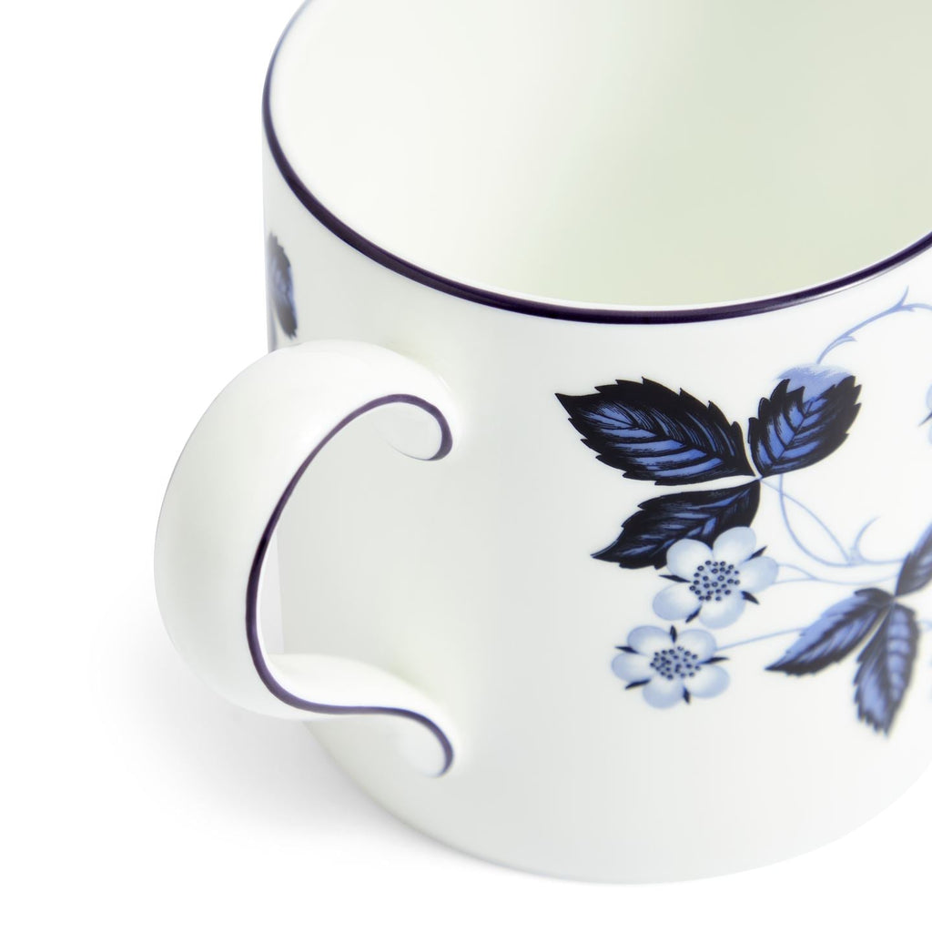 Wild Strawberry Inky Blue Mug