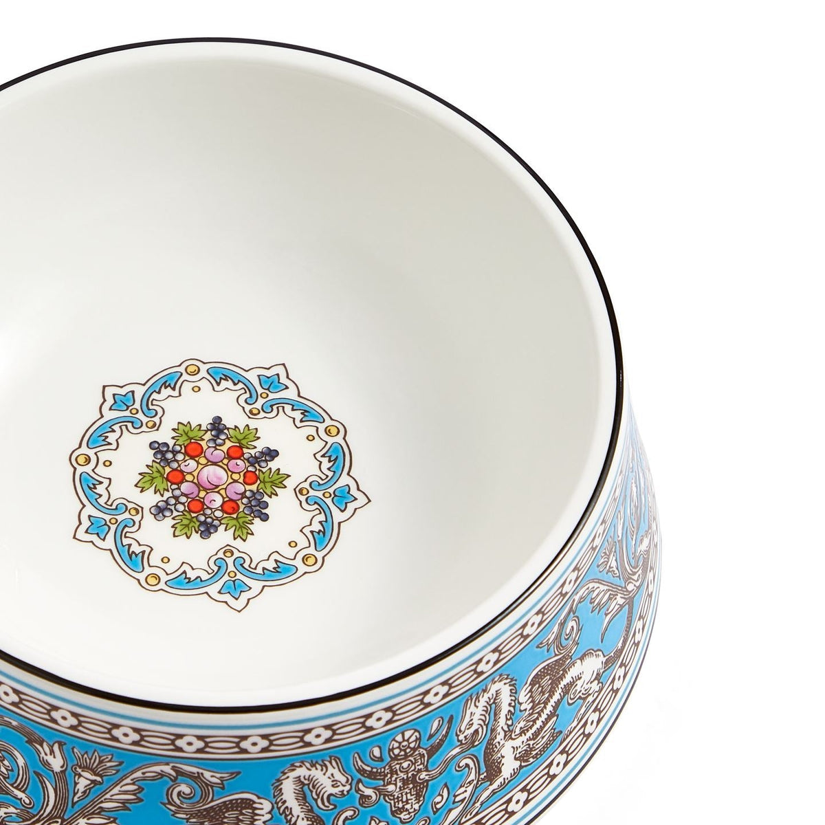 Florentine Turquoise Pet Bowl Large