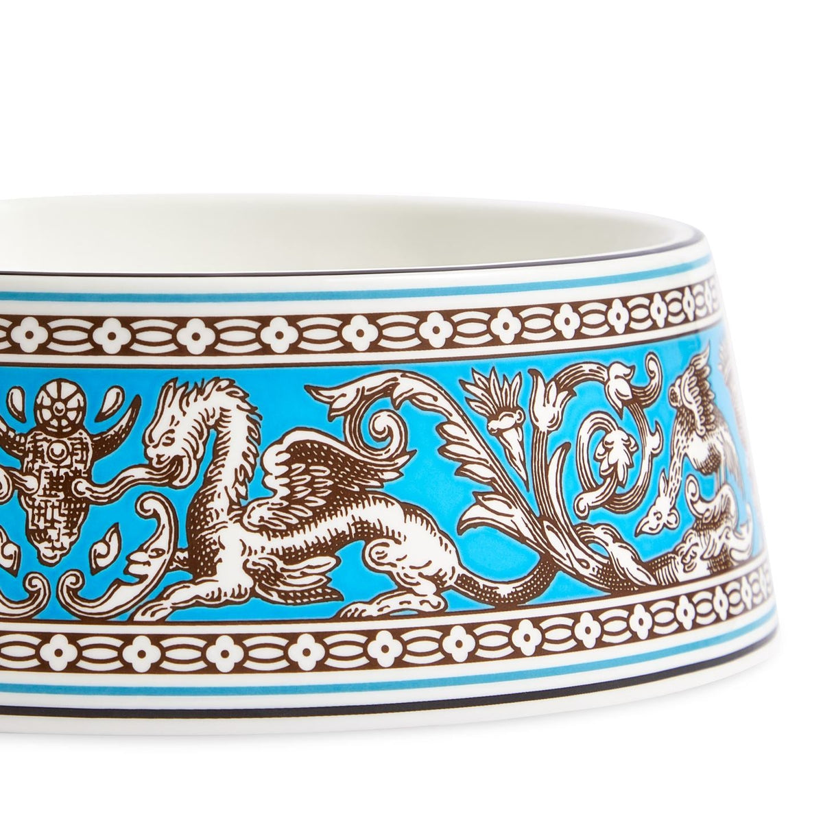 Florentine Turquoise Pet Bowl Large