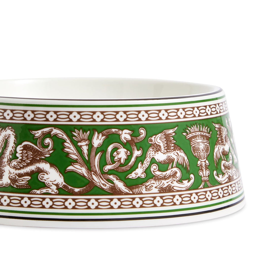 Florentine Verde Pet Bowl Small
