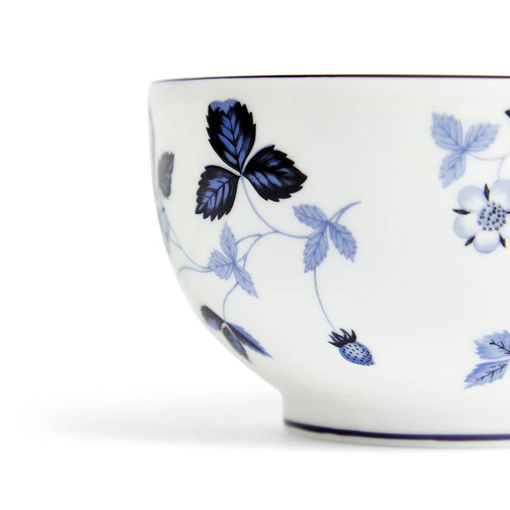 Wild Strawberry Inky Blue Dinnerware 8 Piece Set