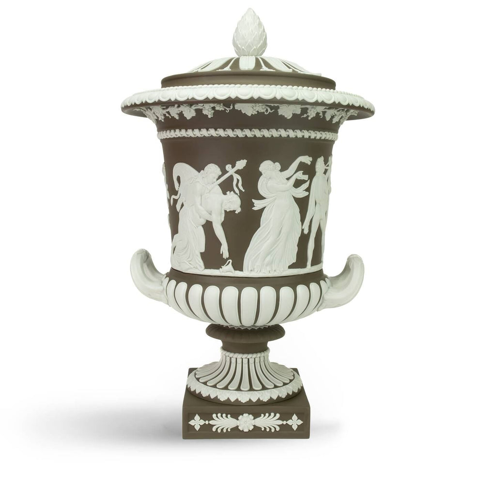 Borghese Vase Marsh Green
