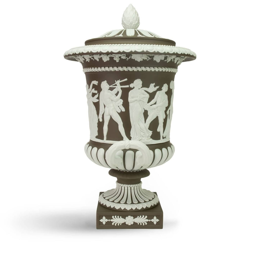 Borghese Vase Marsh Green