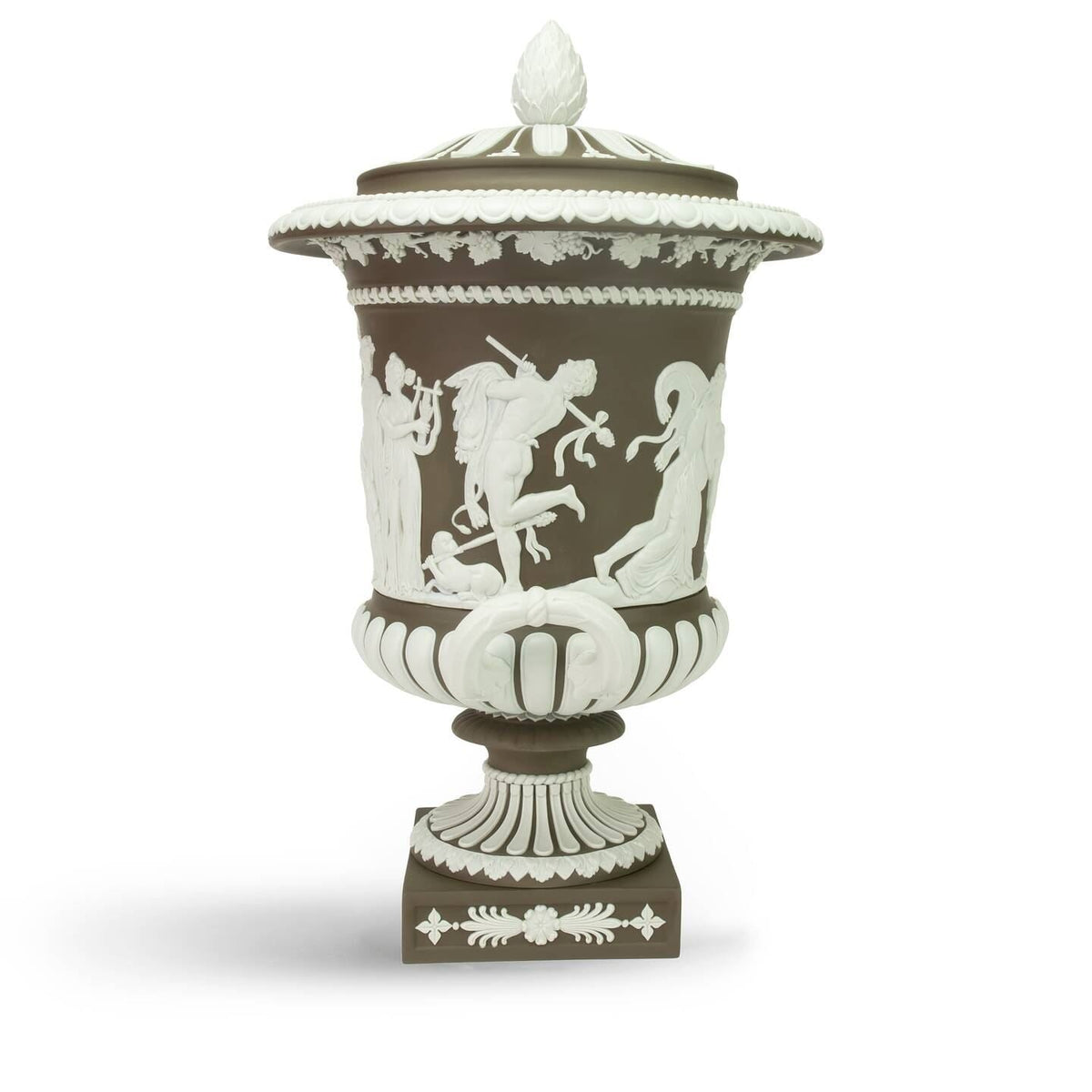 Borghese Vase Marsh Green