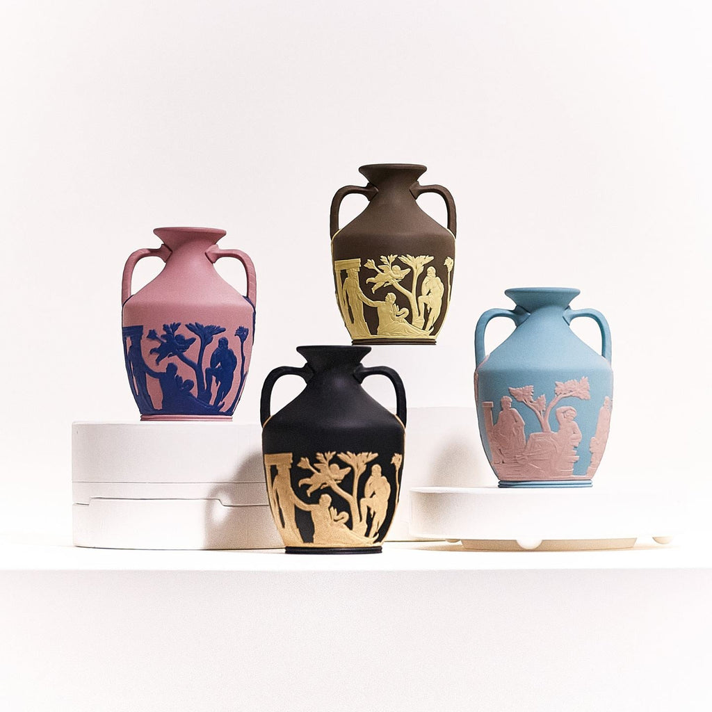 Portland Vase Turquoise/Pink