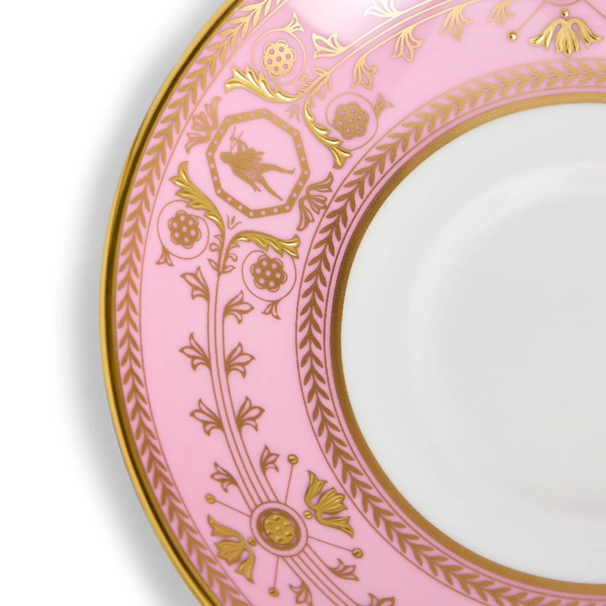 Bacchus Teacup Saucer Pink