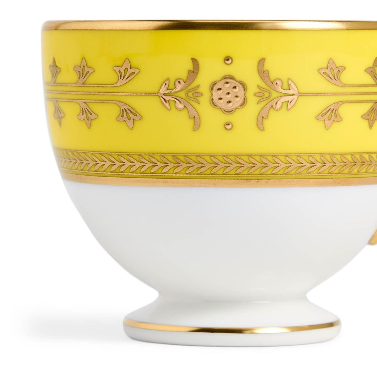 Bacchus Teacup Saucer Citron