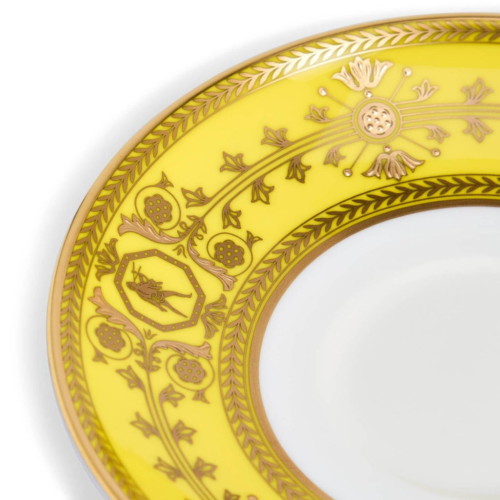 Bacchus Teacup Saucer Citron