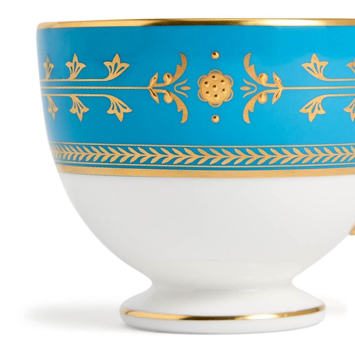 Bacchus Teacup Saucer Turquoise