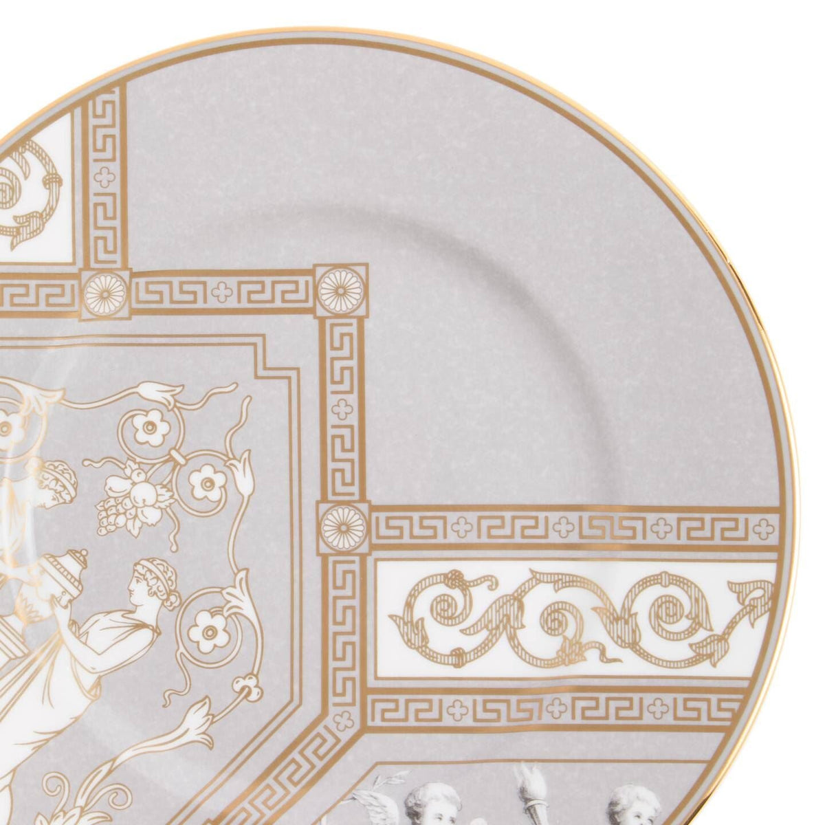 Renaissance Grey Plate