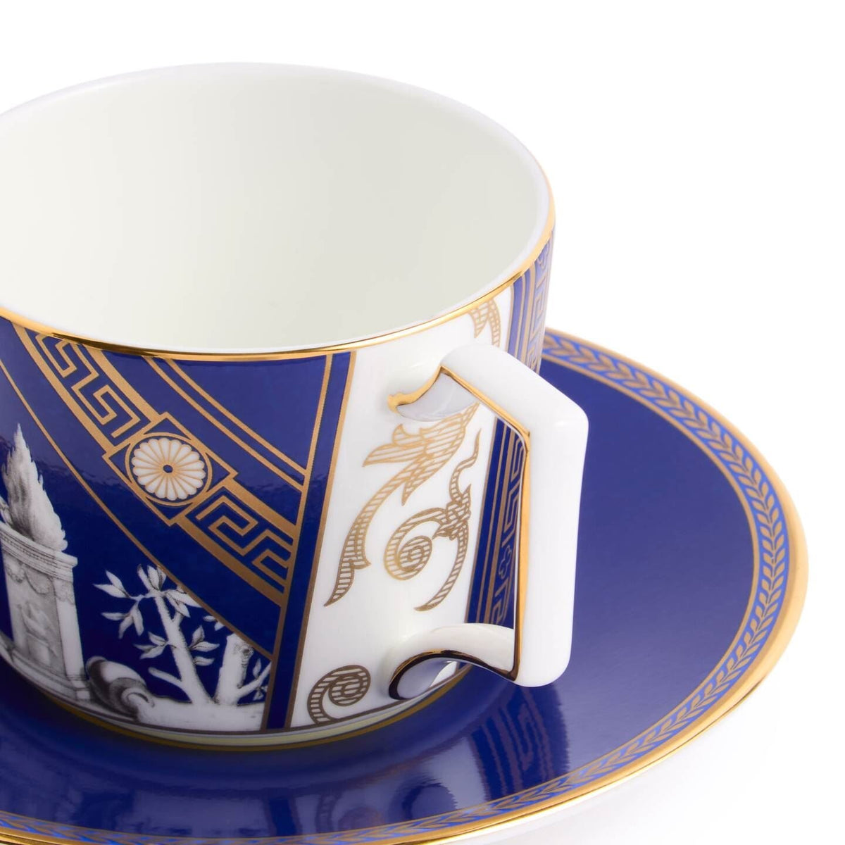 Renaissance Gold Teacup & Saucer, Accents Set of 2