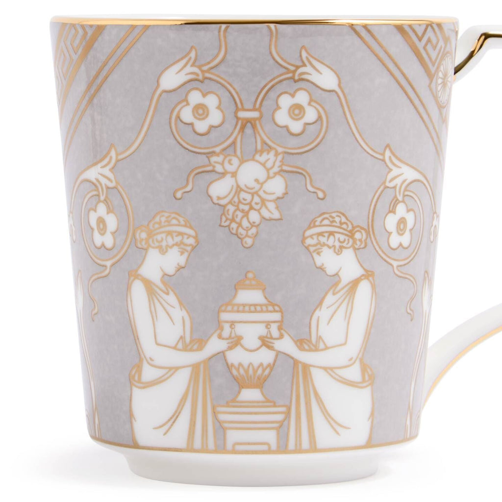 Renaissance Accents Grey Mug Set of 2