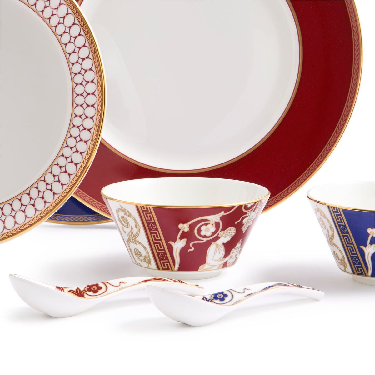 Renaissance Mixed 8 Piece Dinnerware Set