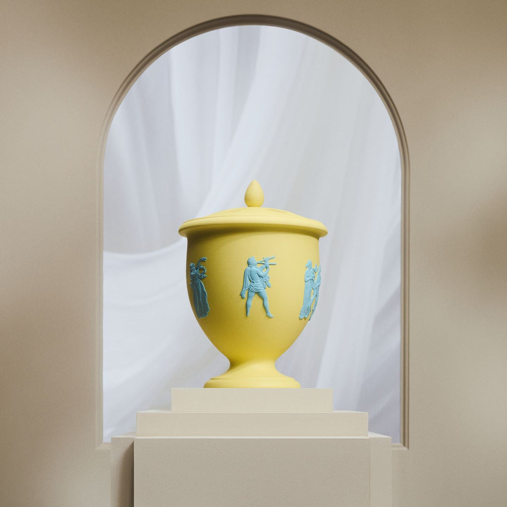 Bacchus Flower Vase Canary