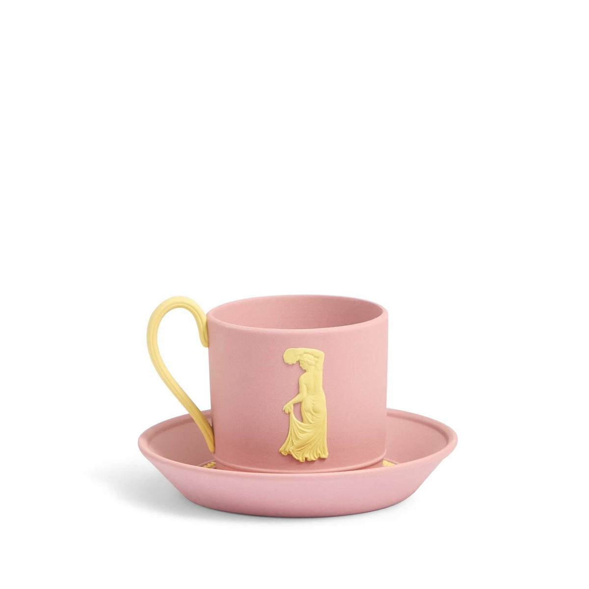 Bacchus Teacup and Saucer Pink