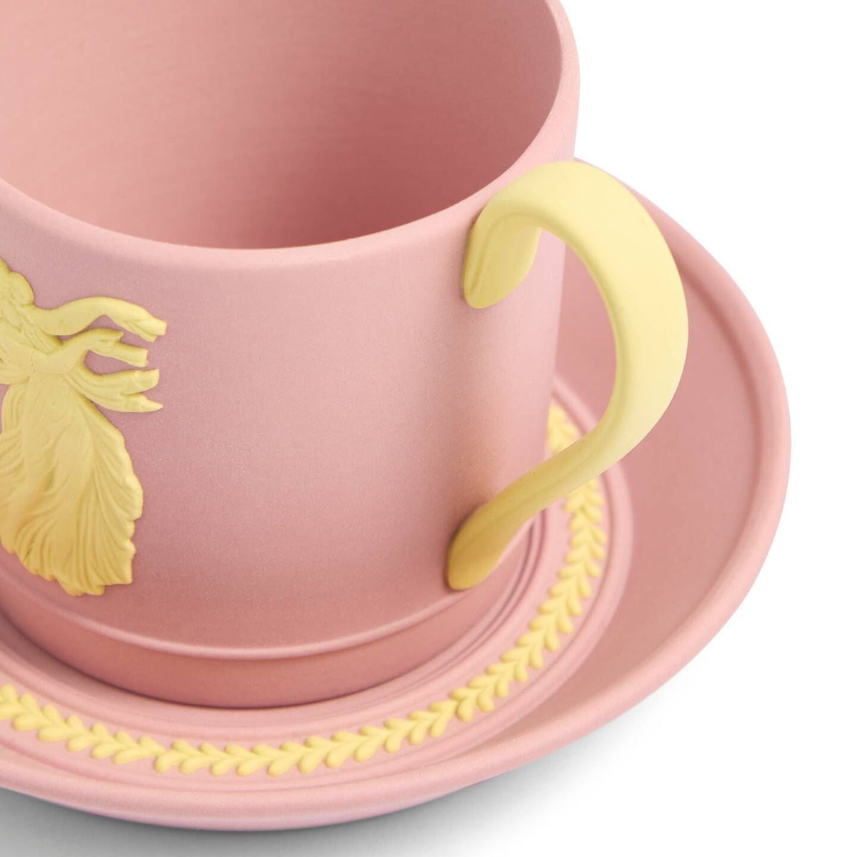 Bacchus Teacup and Saucer Pink