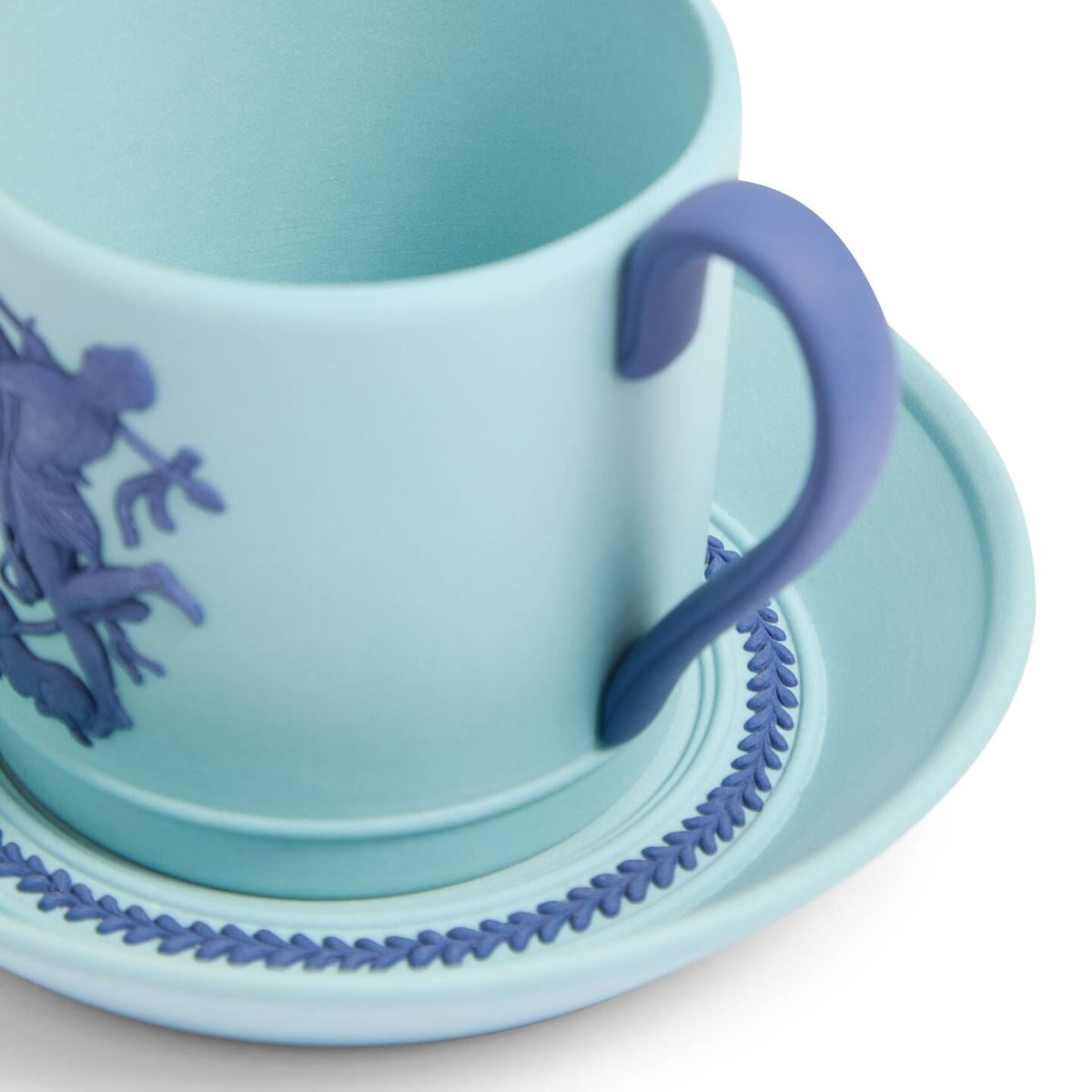 Bacchus Teacup and Saucer Turquoise