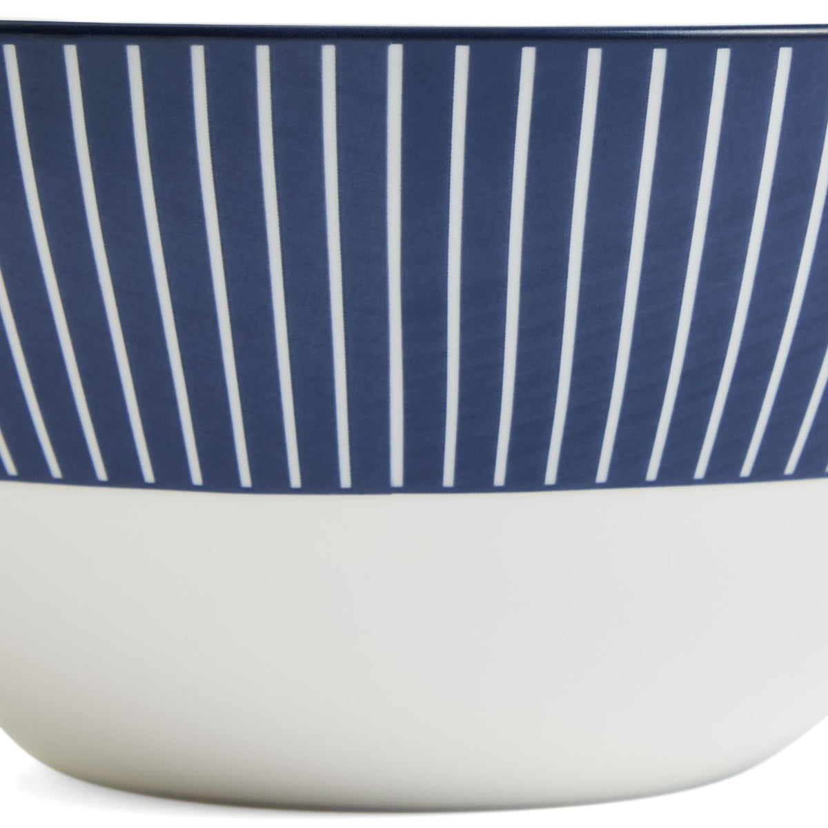Gio Pinstripe Cereal Bowl Blue
